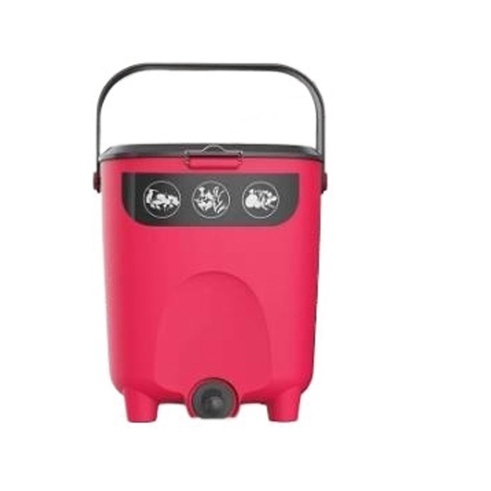 Compostador eléctrico Cubo de compostaje Bokashi Kit de inicio de compostaje, compostador for principiantes en interiores for todas las estaciones, cubo de compostaje de cocina de encimera, contenedor