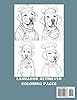 Labrador Retriever Dog Coloring Book: Fun and Easy Dogs Coloring Pages in Labrador Retriever dog wearing a chef's hat for Kids & Adults #1