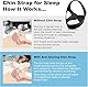 Zhenghebuy Anti Schnarchen Kinnriemen Einstellbare Atmungsaktive,Anti Snoring Chin Strap,Elastisch Halskrause Gegen Kopfband Schlafhilfe Für Besseren Atem Für Männer Und Frauen