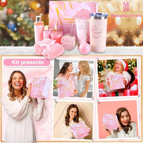 Romantic Crown Kit Presente Feminino, Presentes para Mãe, Esposa, Avó, Filha, Namorada, Sogra, Irmã,