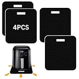 4 PCS Heat Resistant Mat with Sliding Function for Air Fryer Mat,12 * 14in Countertop Protector Mat Coffee Maker Mat and Oven,Suitable for most kitchen Electric appliance
