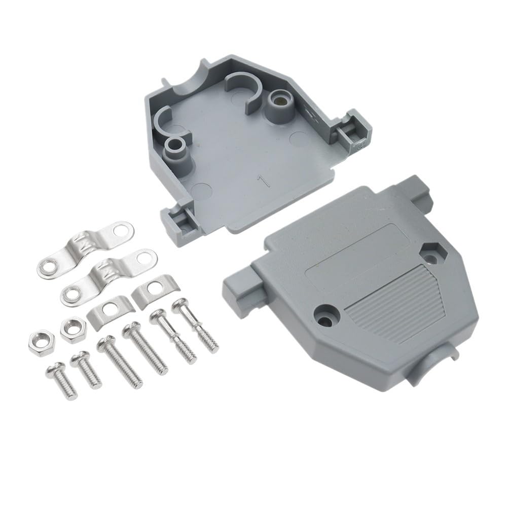 1/5/10PCS DB9 D-Sub Connectors Plug Ja-ck Socket Adapter RS232 9 Pin Male Female Mount Serial Port DP9 Solder(Solid Needle M,10pcs)