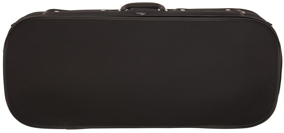 Custodia Doppia Custodia per Violino Duro 4/4 Oblungo Classic Nero - Blu Marino M-case