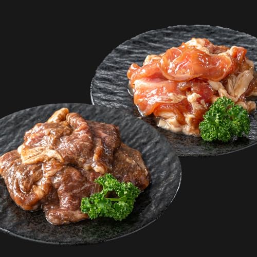 ハピネス 鹿児島県産牛・豚薄切味付けセット(合計400g) 牛肉 豚肉 タレ漬け[ハピネス]A1050
