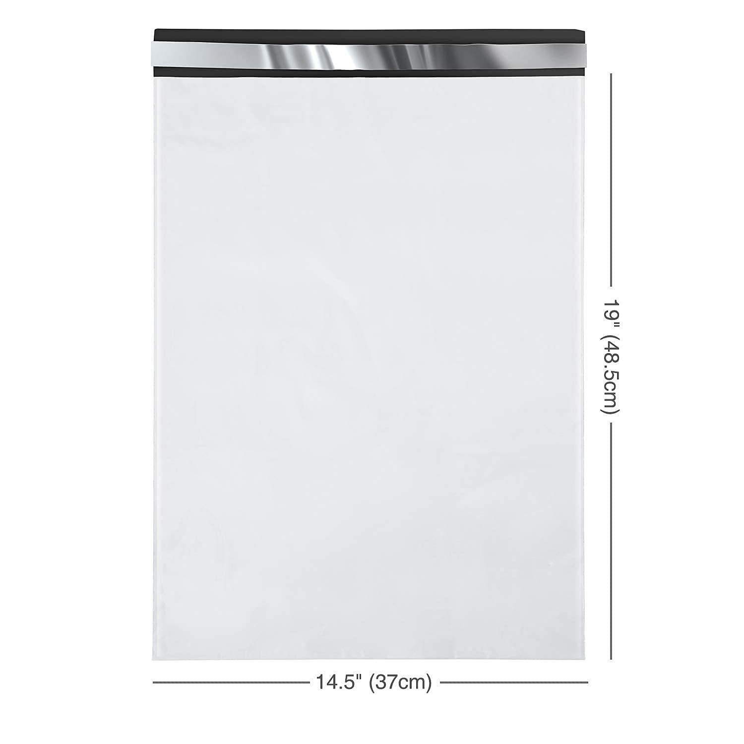 Switory 100 buste postali in poliestere, bianco, 35,5 x 48,2 cm, confezione da 100