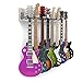 DLDIRECT DiamondLife Premier Multiple Guitar Wall Mount with 8 Chrome Adjustable Locking Guitar Wall Hangers 48