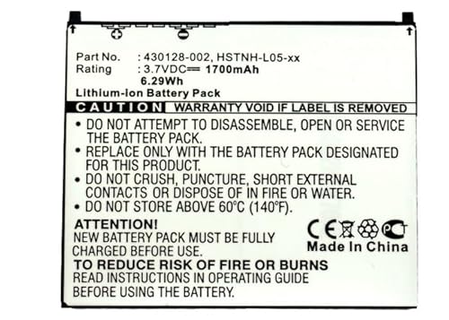 image for Synergy Digital PDA Battery, Compatible with HP iPAQ FB079AT PDA, (Li-