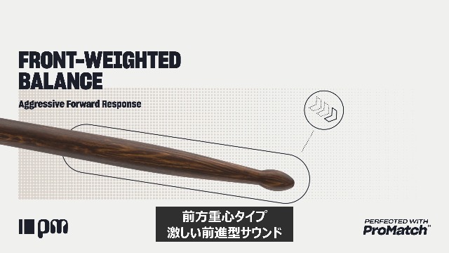 Amazon.co.jp: Promark(プロマーク) PROMARKドラムスティック