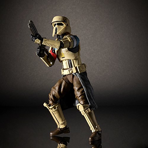 Star Wars The Black Series Shark Trooper Actionfigur, 15,2 cm, Gelb – Bild 5