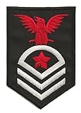 Patche Écusson US Army Patch Insigne Thermocollant Grade Militaire Navy Marine