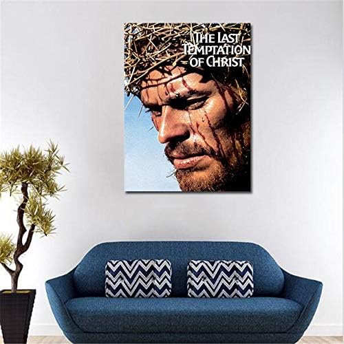 Tallenge - Martin Scorsese Movie Art Poster - The Last Temptation of Christ - Large Poster Paper (18 x 24 inches)