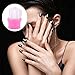 Demarkt 10× Dedales goma para removedor quitaesmalte manicura/uñas/esmalte permanente kit unas de...
