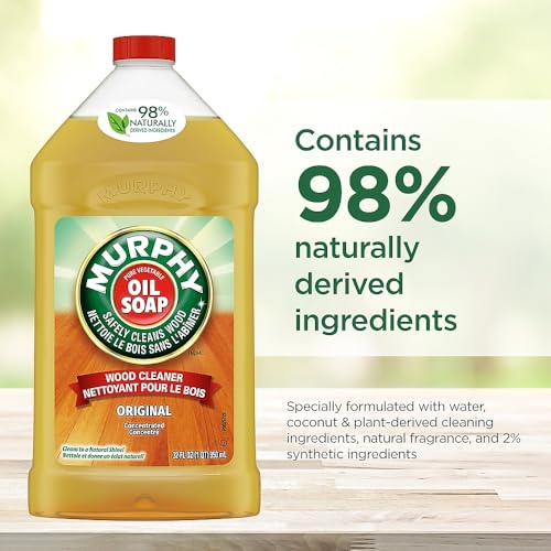 Colgate Murphy Oil Soap 01163 Original Wood Cleaner, Liquid, 32oz - image 4