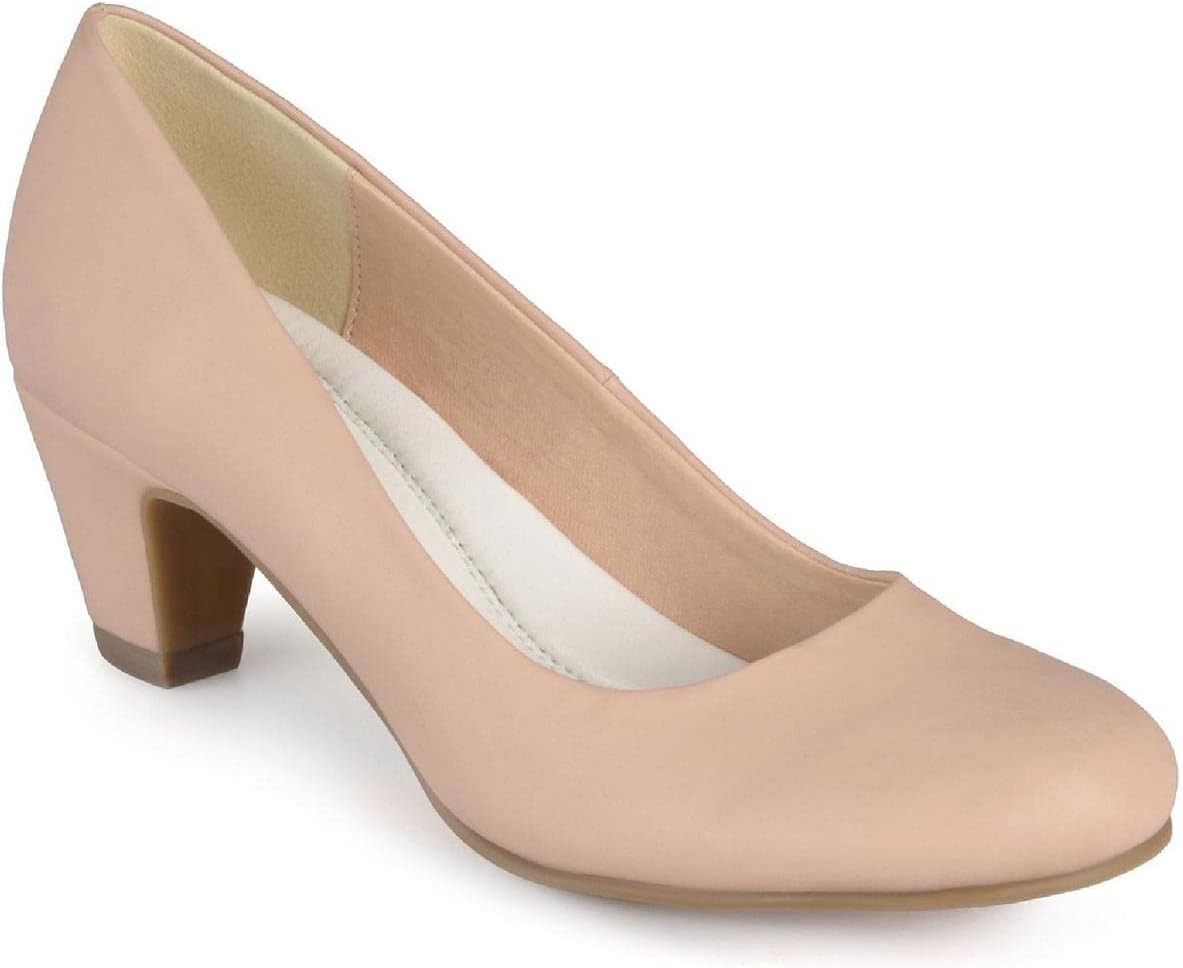Journee Collection Women's LUU-m Pumps Women's Shoes, Nude or na, Size 9.5