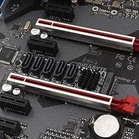 chenyang 5 Ports M.2 auf SATA Adapter, B+M Key NGFF 1 auf 5 SATA 3.0 Port Erweiterungskarte mit JMB575 Chip/LED Anzeige – Ansicht 7