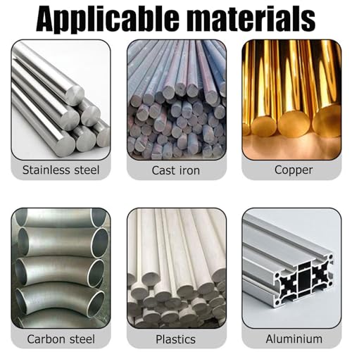 Aussen Entgrater, Externes Entgrat/Fasenwerkzeug, Sechskantschaft Entgratwerkzeug für Gewinde Reparatur, Entgraten Externe Fasen Werkzeug, Metall Entgraten Werkzeug, für 3 mm bis 20 mm, Blau