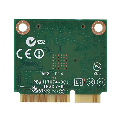 Placa de rede Mini PCI-E 2.4G/5G de dupla frequência - Adaptador 802.11a/b/g/n baseado em padrões IE