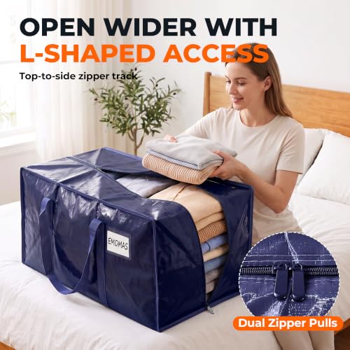 8-Pack 24 Gallon Moving Storage Bags DROPS TO - image 2