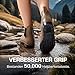 Imagen de DREAM PAIRS Botas de Agua Mujer Chelsea Zapatos de Lluvia Impermeable Wellington Botines de Goma de Moda Flexible y Antideslizante