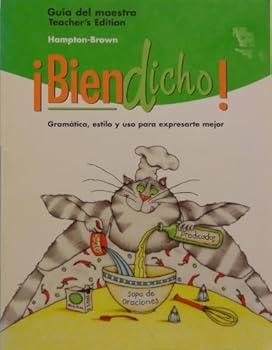 Paperback Biendicho! 3 - Teacher's Edition [Spanish] Book