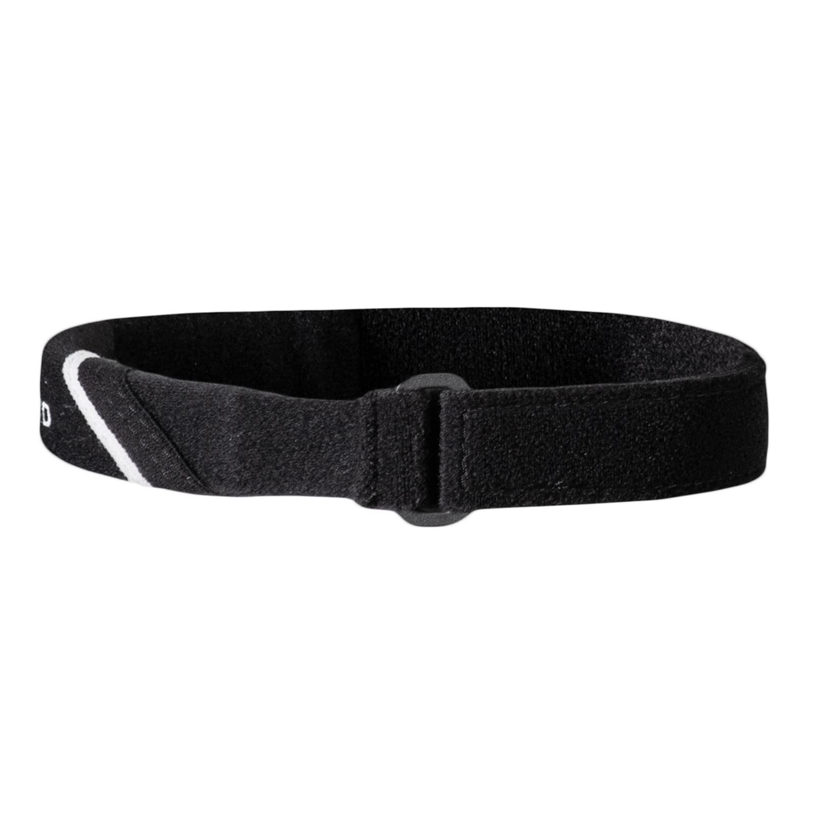 Rehband UD rodillera para niños - Soporte de rótula con almohadilla de presión, banda para el tendón rotuliano infantil para fútbol, running, balonmano y tenis, Color:Negro - 1 Par,Talla única