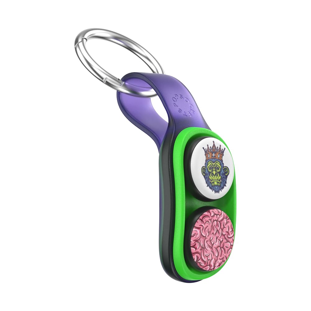 PopSocketsPopPuck - Trick Magnet and Fidget Toy with Two Magnetic Pucks Included - Monster Mash