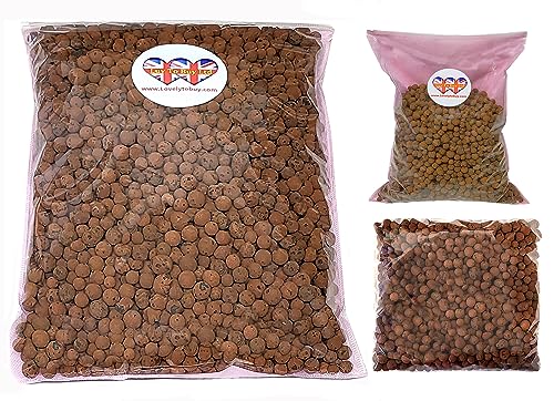 Lightweight CLAY Pebbles Hydroponics Aggregate Flower Cacti Plants Growing (3 L= (1290g))