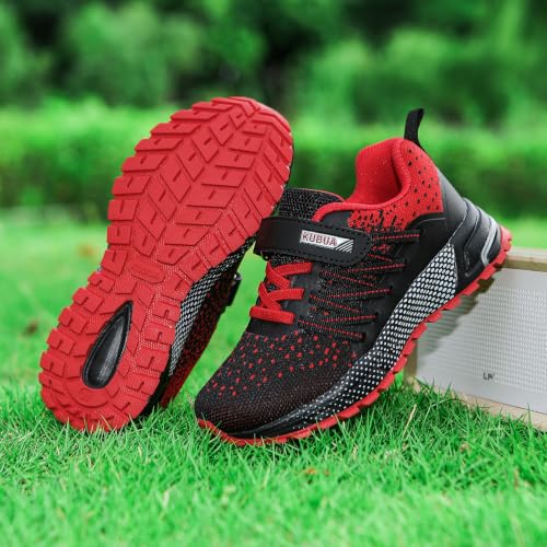 Image of KUBUA Kids Sneakers Lightweight Boys Girls Tennis Shoes