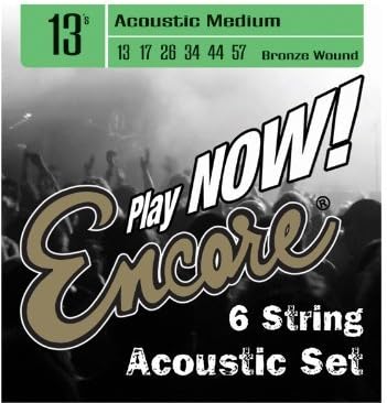 Encore EWS13 Medium Western Guitar String Set