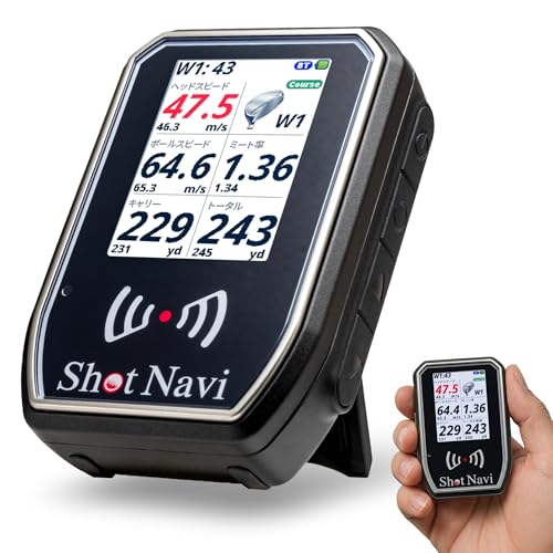 Amazon | Shot Navi(ショットナビ) SHOTLYZER ゴルフ ポータブル