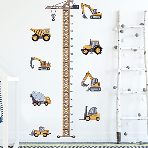 Vinilo Decorativo Medidor Gráfico Construcción Infantil miniatura 2