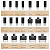 Owden Professional 20 Pieces Oblong Punch Set,Leather Oval Punch Set,Leather Working Tools,19 Sizes with a Nylon Pad.
