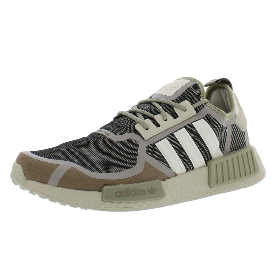Image of adidas NMD R1 Mens Shoes Size 8, Color: Bliss /Cream White /Light Brown