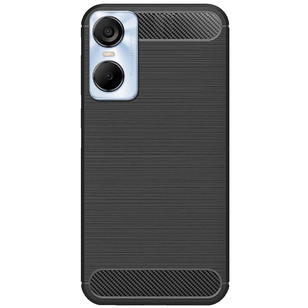 Inktree Back Cover Case for Tecno Pop 6 Pro/Tecno Pop 6 Pro Cases & Covers (Carbon Fibre Rugged Armour Black Colour) (B0BM8ZCRMR) Amazon Price History, Amazon Price Tracker