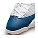 NIKE Jordan Men's 6 Rings Basketball Shoes 322992-012, White True Blue Red, 10