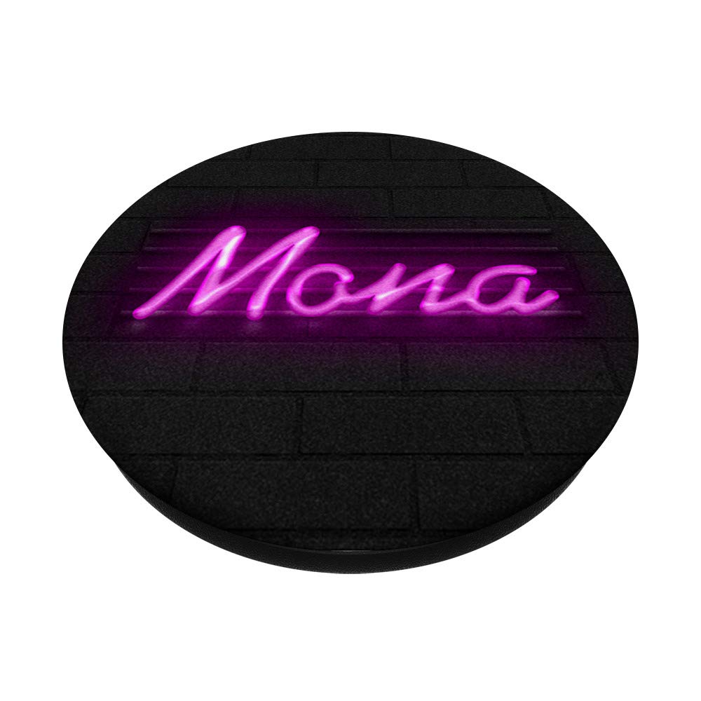 Amazon.com: Pink Name Mona Nightclub Light Style Custom Girl Gift