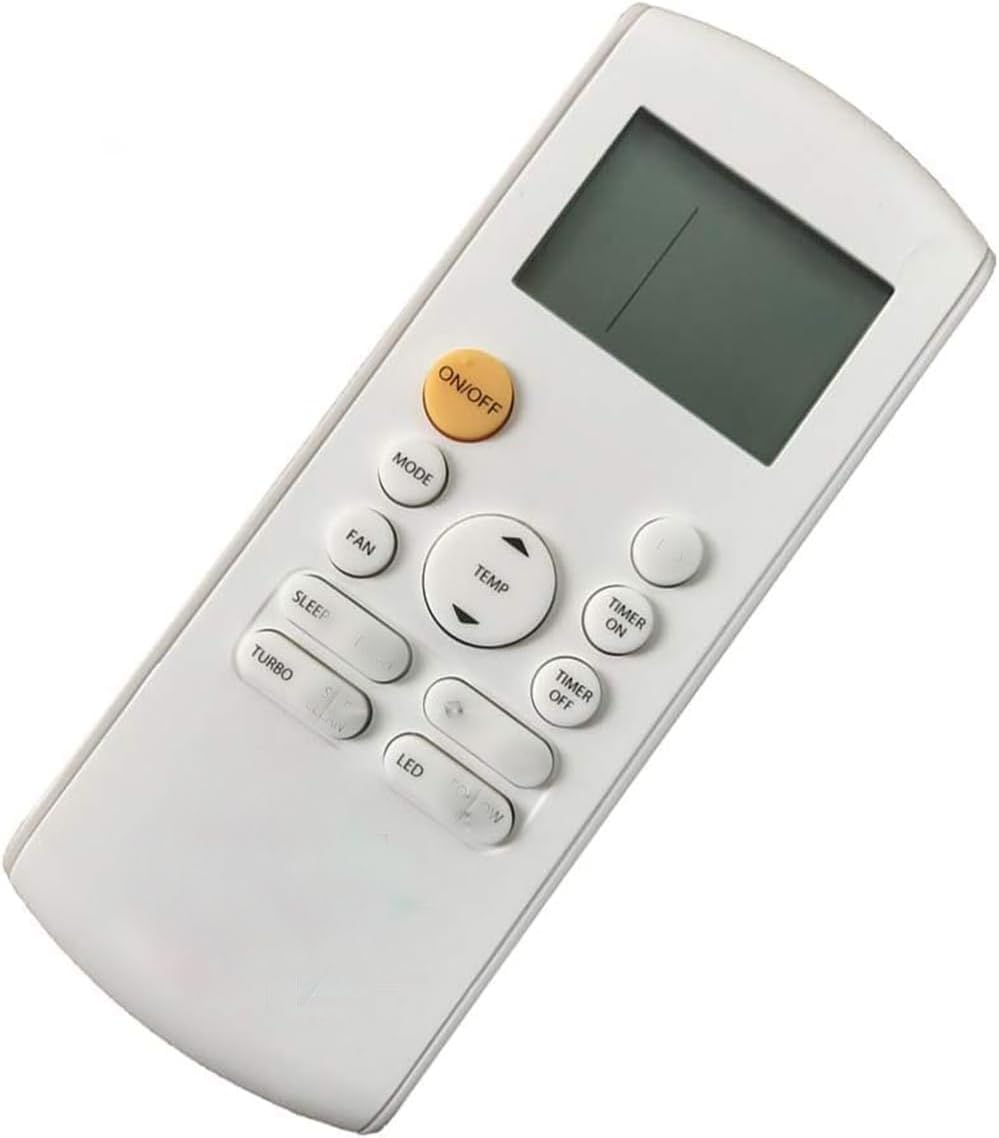 AKOOTEGeneral Replacement Remote Control Fit for RG57A7/BGEF RG57A6/BGEFU1 CR166-RG57A6EU-6 RG57D/BGE RG57B/BGE RG57A2/BGEF RG70E/BGEF for Midea MrCool Pioneer Air Conditioner