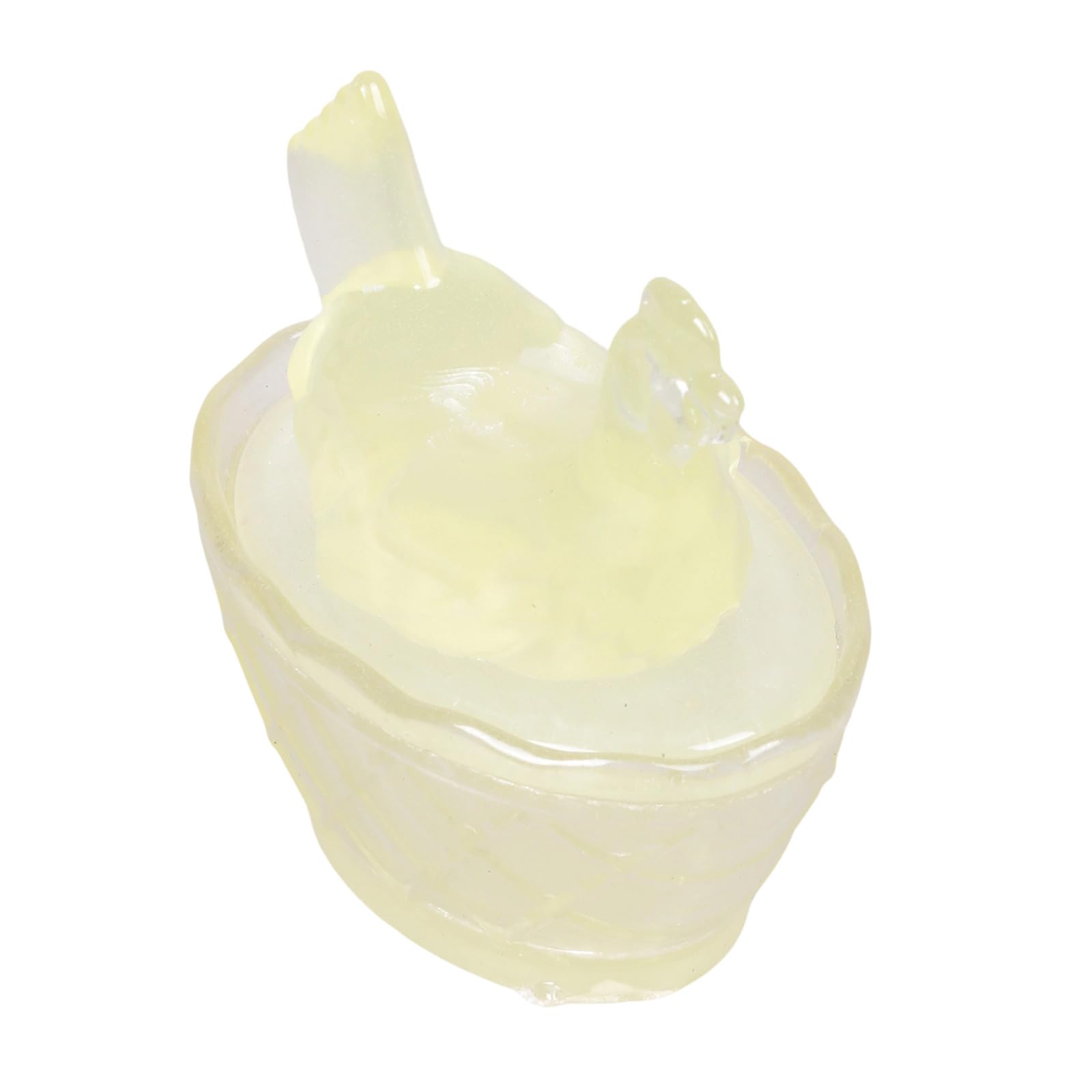 Kaeltsyn Hen on Nest Resin Candy Jar with Lid Dishes Decorative Candys Jars Snacks Bowl Table Decorations for Home Hen