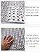 Stainless Steel Perforated Metal Sheet for Ventilation & Decoration - 8mm Holes, 0.3mm Thick, 15x310cm, Durable & Versatile for Home & Industrial Use