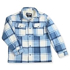 Blue Plaid-sherpa Lined