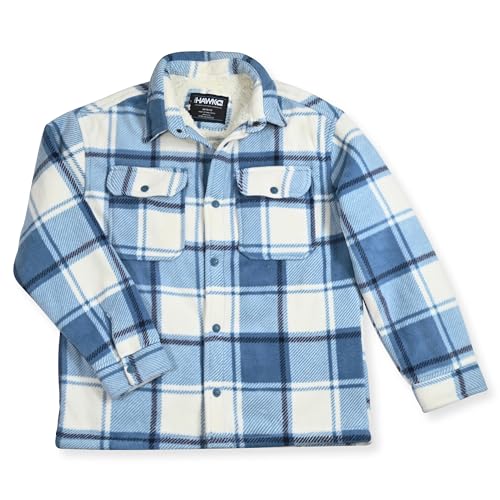 Boys Shirt Jacket Sherpa Lined Jackets and Shackets for Kids