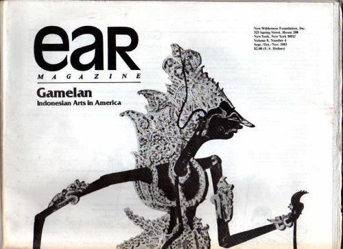 EAR Magazine - Volume 8, Number 4: 
