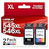 Contenu du package: 1 x PG 545 XL PG-545XL Noir / 1 x 546XL CL 546 XL CL-546XL cartouche couleur 545 XL pour Cartouches d'encre pg-545 cl-546xl