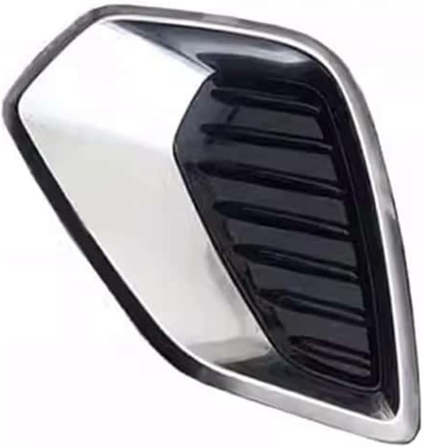 Compatible For Buick for Regal GS 2017-2019 Front Bumper Fog Light Lamp Frame Cover Shell Grille Foglight Foglamp Trim Cap Hood Lid Bezel(No hole 1pair) (No hole left)