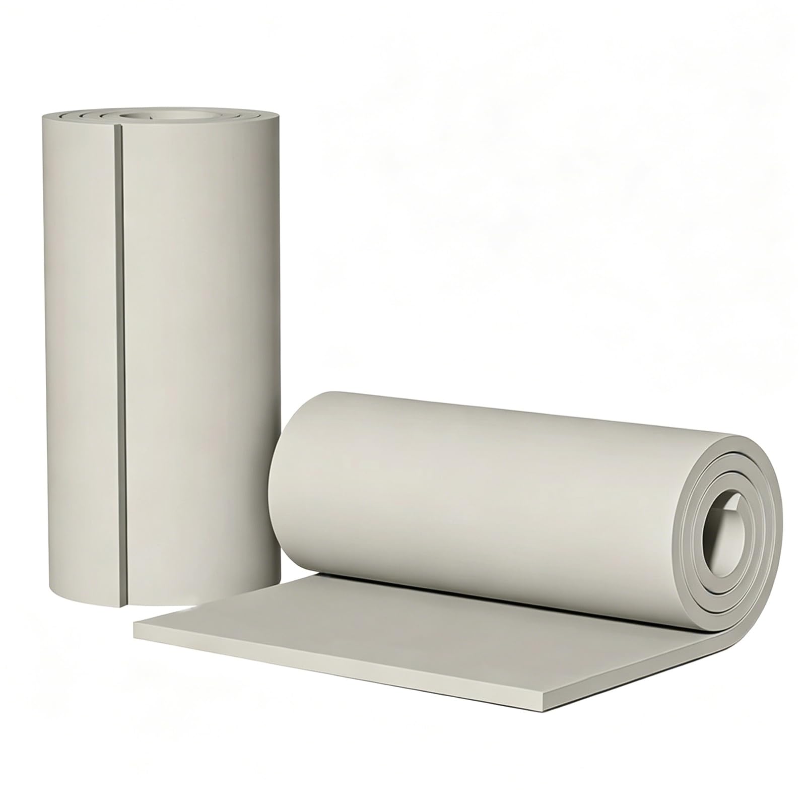 Extra Breiter Kantenschutzprofil, NBR, Selbstklebend, Kantenschutz Wand, Weich und Elastisch, für Tisch, Wand und Bettkanten(Gray,5mx50cm)