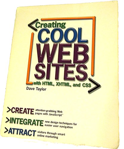 Creating Cool Web Sites with HTML, XHTML, and CSS view 2