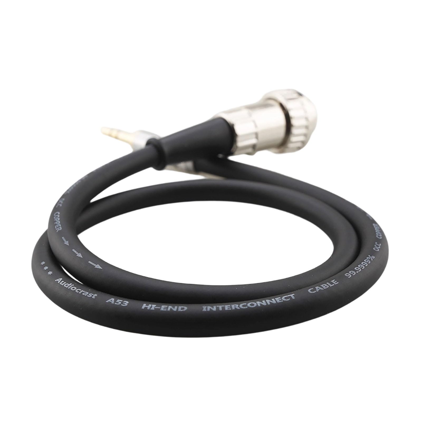 Il cavo audio portatile da 3,5 mm a 5 pin con connettori DIN garantisce un trasferimento ininterrotto per amplificatori scolastici, connettori Il cavo audio garantisce un trasferimento