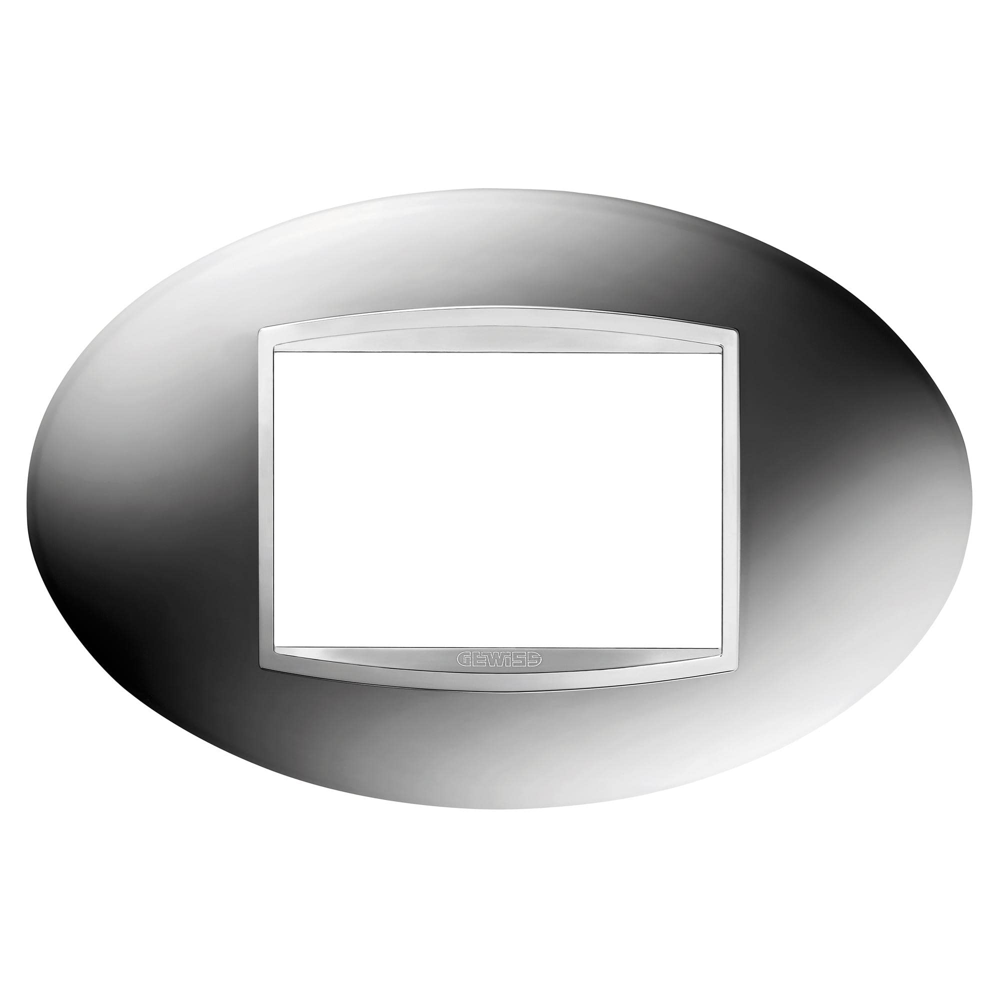 GW16103MC - Plaque One 3P Chrome - Gewiss