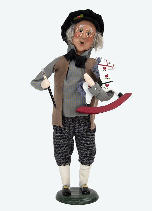 Byers' Choice Toymaker w/Rocking Horse Caroler 4241 from The Specialty Characters Collection (New 2024)