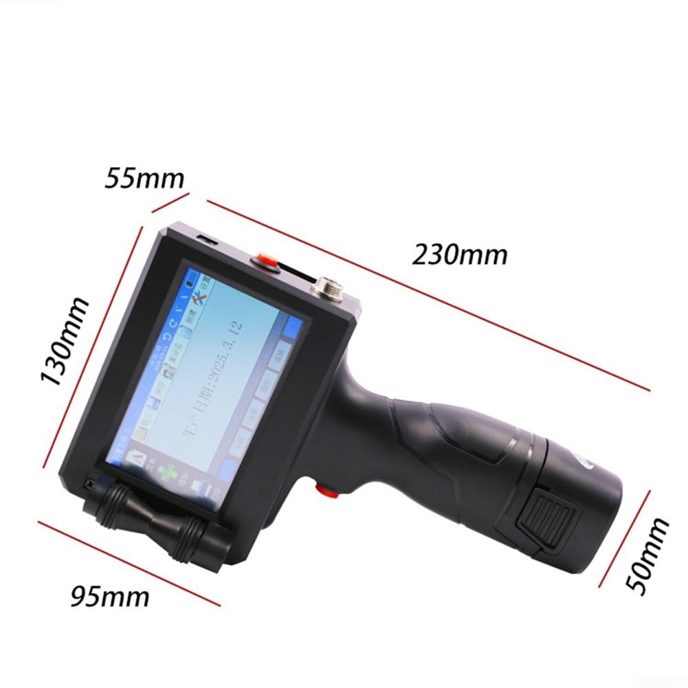 Stampante a getto d'inchiostro portatile da 12,7 mm Nessuna app richiesta